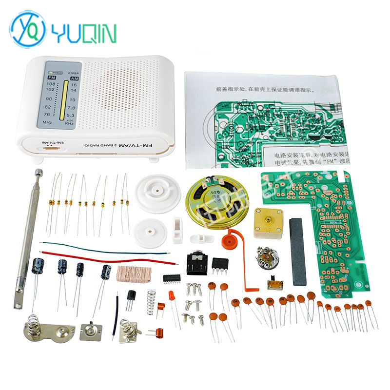 210SP AM/FM Radio Kit DIY Elec - Diy Electronics Projects For Adults recension och pris