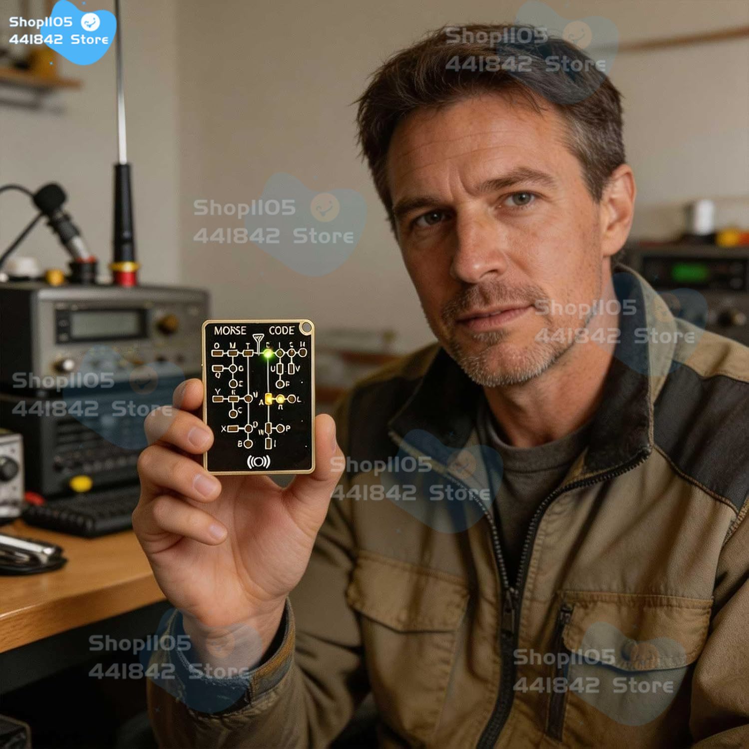 Morse Code Trainer Card Pro Le - Diy Electronics Projects For Adults recension och pris